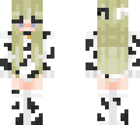 cow blonde girl
