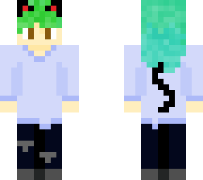 green/blue gradient catboy