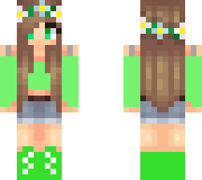 green may first skin