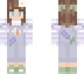 lavender bee overalls