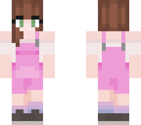 overalls pink