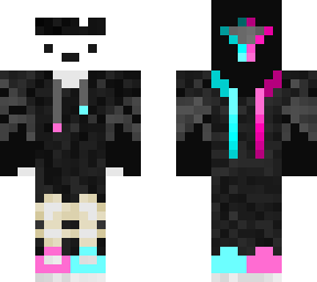 pink and blue