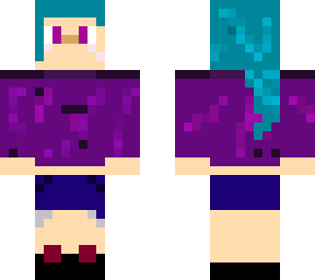 blue haired