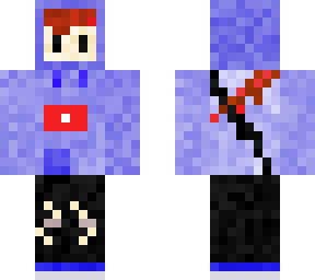 blue jacket (withs sword in back)