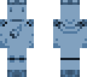 blue trophy guy