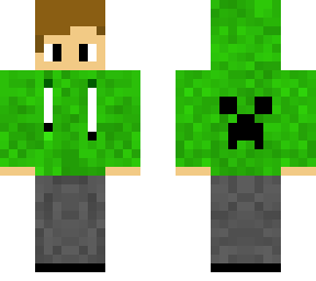 creeper hoodie boy