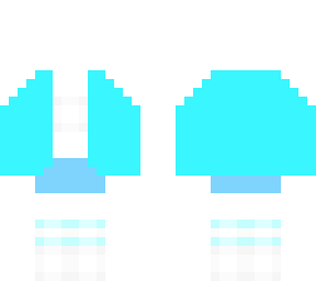 cyan jacket w/ shorts