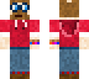 maffoo red hoodie sleeves up
