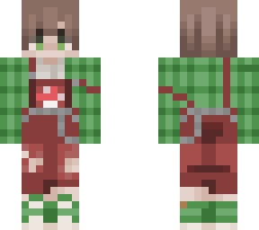 mushroom overalls