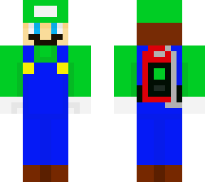 (luigi) with poltergust