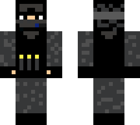 blacked camo soldier