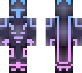 blue to pink fade knight + name change