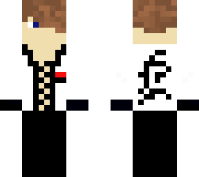 child in tux