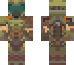 doomslayer armor w/ removable helmet