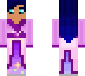 night of the starlight iris (amethyst kimono)