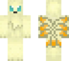 Ninetales Xylan (Blue-Eyed Ninetales) | Minecraft Skin