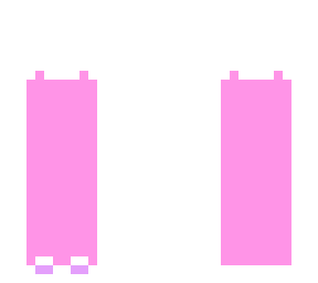 pink overalls [purple&white_shoes]