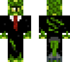 reptile elder guardian in tux