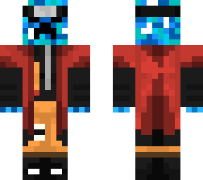 blue creeper in naruto's suit