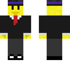 duck in a suit