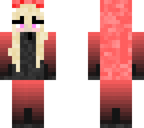 girl in red panda onesie