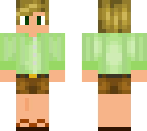 green dress shirt