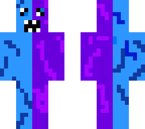 lighting blue and purple baby