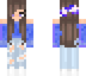 my sister oc ( summer blues)