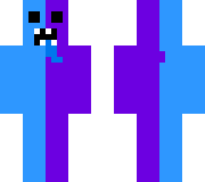 purple and blue noob