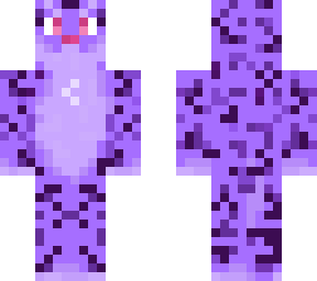 purple snow leopard