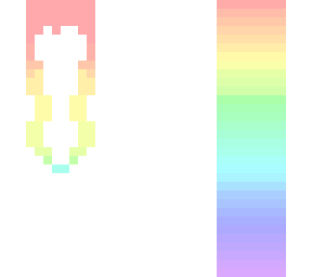 rainbow cute hair base