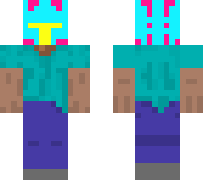 steve with a weird helmet