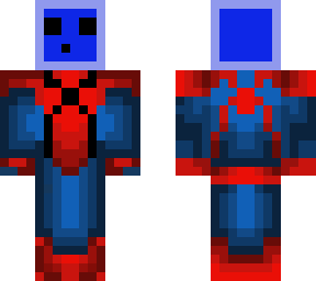 the blue thunder bolt drip skin (the amazing spiderman edition)