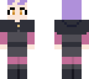 amity blight (hexside school uniform purple hair)