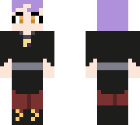 amity blight (purple hair necklace)