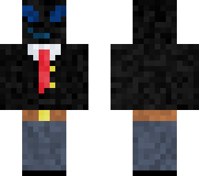 black axolotol w/ suit(outerlayer)