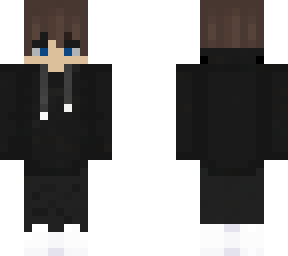 black hoodie