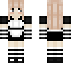 blond maid