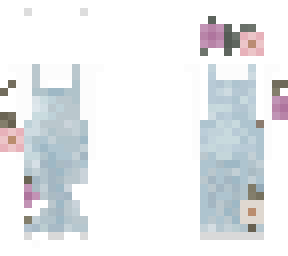 floral overalls