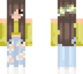 gurl with yellow blouse