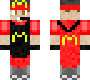 mcdonalds worker | Minecraft Skins