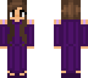 purple dress