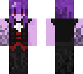 purple goth dude by alex