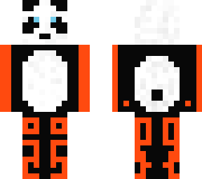 the orange panda