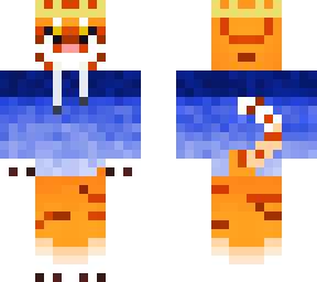 tiger skin for me friend (credit for the person who made the tiger part)