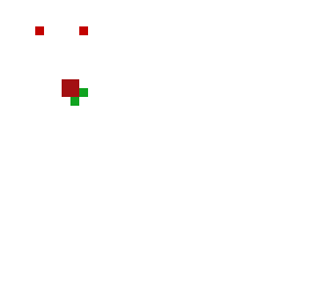 white with rose