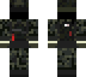 black mulitcam with a mask