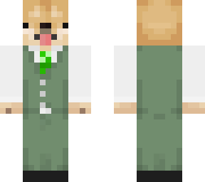 doge green suit (without jacket)