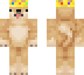 doge with crown
