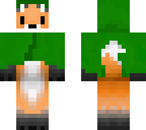 fox with hood
